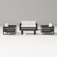 POLYWOOD LATITUDE 4-PIECE LOUNGE LOVESEAT SET FREE SHIPPING