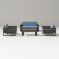 POLYWOOD LATITUDE 4-PIECE LOUNGE LOVESEAT SET FREE SHIPPING