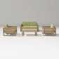 POLYWOOD LATITUDE 4-PIECE LOUNGE LOVESEAT SET FREE SHIPPING