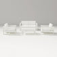POLYWOOD LATITUDE 4-PIECE LOUNGE LOVESEAT SET FREE SHIPPING