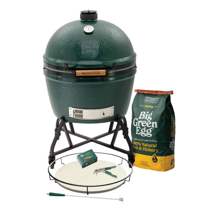 2XL Big Green Egg in an intEGGrated Nest+Handler Package