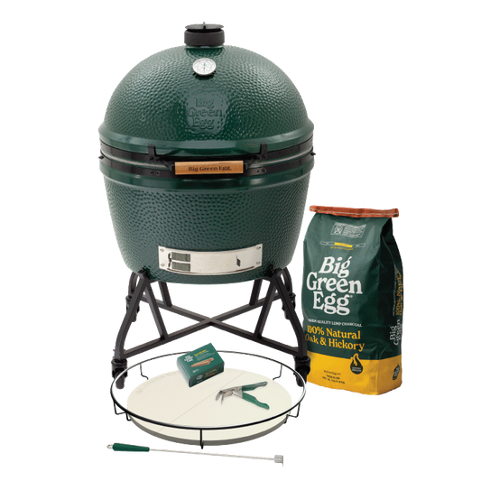 2XL Big Green Egg in an intEGGrated Nest+Handler Package