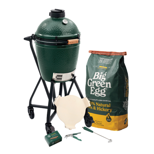 Medium Big Green Egg in an intEGGrated Nest+Handler Package