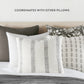 Folk Leaves Elegant Cotton Decor Throw Pillow Cover