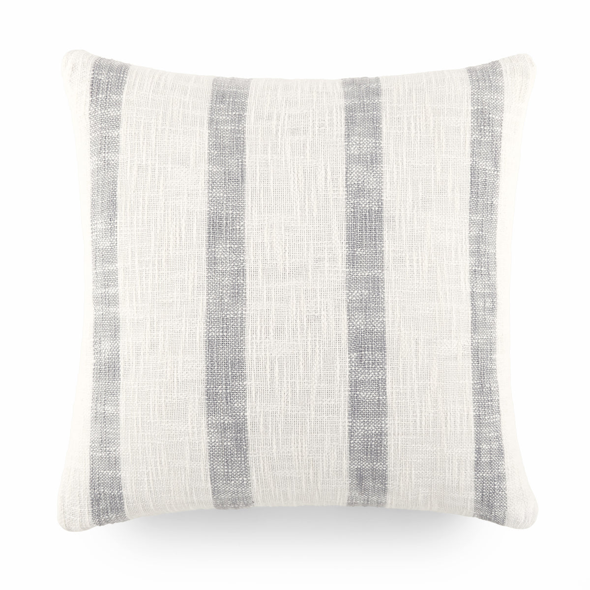 Awning Stripe Yarn-Dyed Cotton Decor Throw Pillow Cover