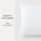 Cotton Decor Throw Pillow Insert with Polyester Fill