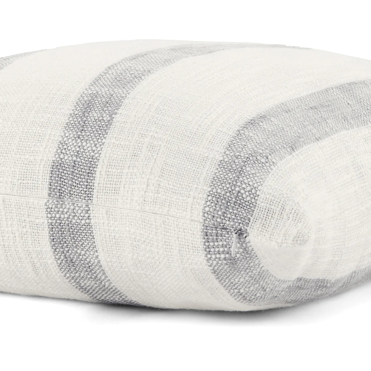 Awning Stripe Yarn-Dyed Cotton Decor Throw Pillow Cover
