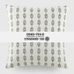 Folk Leaves Elegant Cotton Decor Throw Pillow Cover