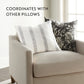 Awning Stripe Yarn-Dyed Cotton Decor Throw Pillow Cover
