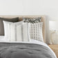 Awning Stripe Yarn-Dyed Cotton Decor Throw Pillow Cover