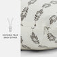 Folk Leaves Elegant Cotton Decor Throw Pillow Cover