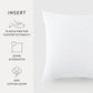 Cotton Decor Throw Pillow Insert with Polyester Fill