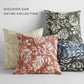 Distressed Floral Elegant Cotton Decor Throw Pillow Cover