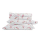 Rose Bunch 4-Piece 100% Cotton Flannel Sheet Set