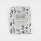 Rose Bunch 4-Piece 100% Cotton Flannel Sheet Set