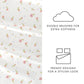 Soft Floral 4-Piece Patterned Sheet Set