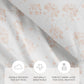 Flower Bunch 4-Piece 100% Cotton Flannel Sheet Set