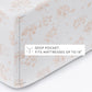 Flower Bunch 4-Piece 100% Cotton Flannel Sheet Set