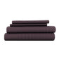 Stripes Embossed 4-Piece Sheet Set