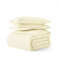 Lightweight Damask Quilted Coverlet Set