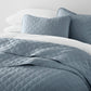 Lightweight Diamond Stitch Quilted Coverlet Set