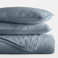 Lightweight Diamond Stitch Quilted Coverlet Set