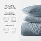 Lightweight Diamond Stitch Quilted Coverlet Set