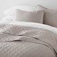 Lightweight Diamond Stitch Quilted Coverlet Set