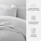 Lightweight Diamond Stitch Quilted Coverlet Set