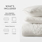 Lightweight Diamond Stitch Quilted Coverlet Set