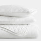 Lightweight Diamond Stitch Quilted Coverlet Set