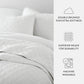 Lightweight Diamond Stitch Quilted Coverlet Set