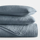 Lightweight Floral Stitch Quilted Coverlet Set