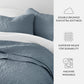 Lightweight Floral Stitch Quilted Coverlet Set