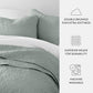 Lightweight Floral Stitch Quilted Coverlet Set