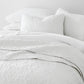Lightweight Floral Stitch Quilted Coverlet Set