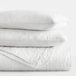 Lightweight Floral Stitch Quilted Coverlet Set