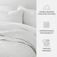 Lightweight Floral Stitch Quilted Coverlet Set