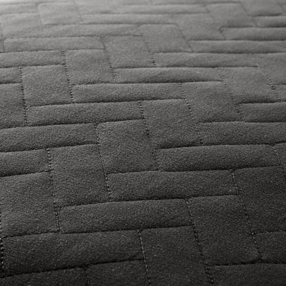 Lightweight Herringbone Stitch Quilted Coverlet Set