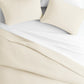 Lightweight Herringbone Stitch Quilted Coverlet Set