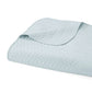 Lightweight Herringbone Stitch Quilted Coverlet Set