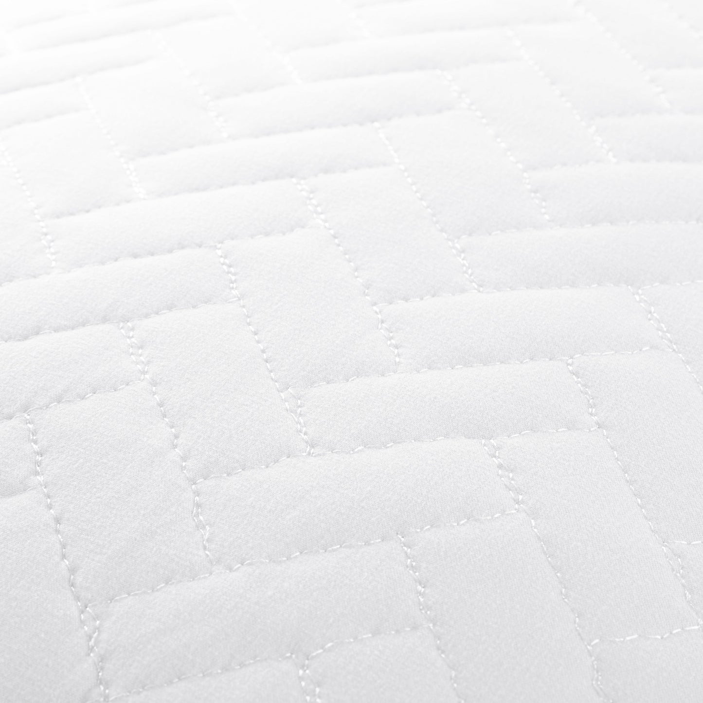 Lightweight Herringbone Stitch Quilted Coverlet Set