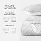 Neutral Dots Patterned Reversible Quilted Coverlet Set