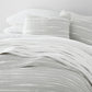 Horizon Patterned Reversible Quilted Coverlet Set