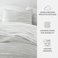 Horizon Patterned Reversible Quilted Coverlet Set