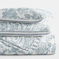 Jacobean Patterned Reversible Quilted Coverlet Set