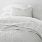 Classic Damask Patterned Reversible Quilted Coverlet Set