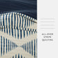 Distressed Diamond Patterned Reversible Quilted Coverlet Set