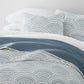 Scalloped Patterned Reversible Quilted Coverlet Set
