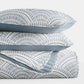 Scalloped Patterned Reversible Quilted Coverlet Set